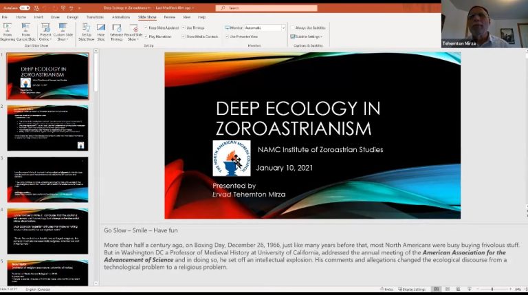 Deep Ecology in Zoroastrianism