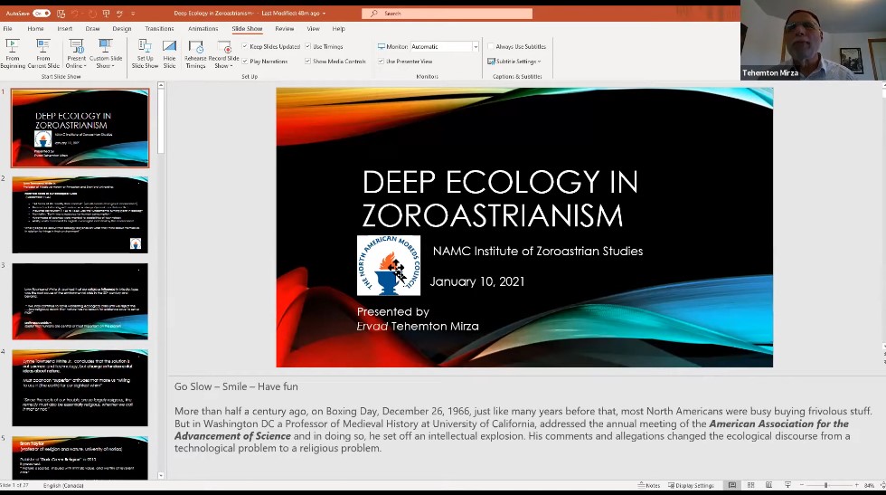 Deep Ecology in Zoroastrianism